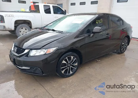 2013 Honda Civic Ex из США, поврежденный, VIN 19XFB2F89DE047585